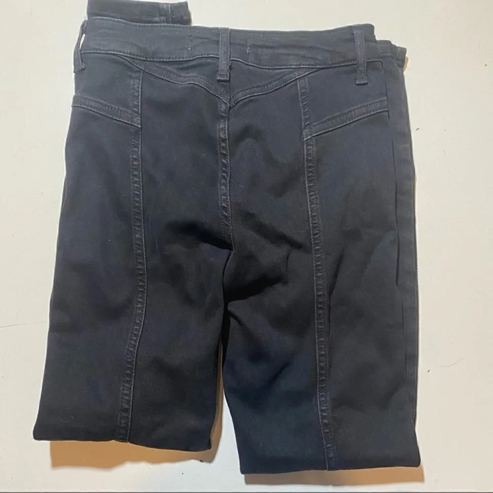Free People Black Skinny Jeans Size 24